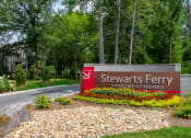 Thumbnail 26 of 26 - Entrance sign at Stewarts Ferry Apartments Nashville TN