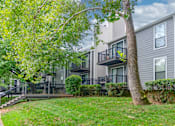 Thumbnail 27 of 30 - Building Exterior with Balconies at Stewarts Ferry Apartments, Nashville, Tennessee