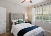 Thumbnail 8 of 39 - Guest bedroom with bed at The Berkeley Apartments, Georgia, 30096