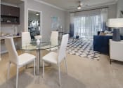Thumbnail 5 of 33 - kitchen and living room with furniture at The Haven, Atlanta, GA 30329