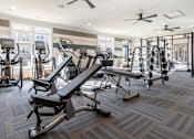 Thumbnail 12 of 15 - A gym at The One at Millington, Millington, TN