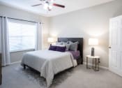 Thumbnail 6 of 33 - Spacious Bedroom with Ceiling Fan  located at Retreat at Steeplechase in Houston, TX 77065