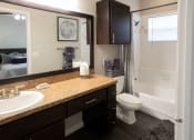 Thumbnail 8 of 33 - Main Bathroom  located at Retreat at Steeplechase in Houston, TX 77065