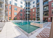 Thumbnail 36 of 43 - Large swimming pool at Chelsea Apartments, St Louis, MO
