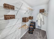 Thumbnail 12 of 27 - White Closet at The Dawson Cartersville Apartments, Cartersville, GA