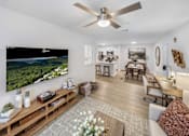 Thumbnail 3 of 27 - Living Area at The Dawson Cartersville Apartments, Cartersville, 30121