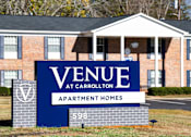 Thumbnail 19 of 19 - Front Signage located at Venue at Carrolton in Carrolton, GA 30117