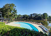 Thumbnail 18 of 23 - Swimming Pool View at The Waters at Chenal Apartments, Little Rock, Arkansas