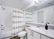 Thumbnail 15 of 23 - Bright Bathroom at The Waters at Chenal Apartments, Little Rock, AR, 72211
