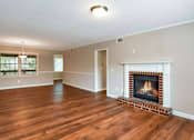 Thumbnail 8 of 33 - Living Room Fireplace at Villas on Briarcliff, Atlanta, 30329