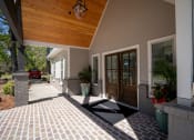 Thumbnail 13 of 15 - Clubhouse exterior entrance at Westbury Mews Apartments in Summerville SC 29485