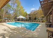 Thumbnail 5 of 15 - Outdoor pool and sundeck at Westbury Mews Apartments in Summerville SC 29485