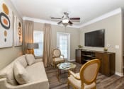Thumbnail 6 of 29 - Model living room at Reserve Bartram Springs, Jacksonville, Florida