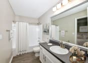 Thumbnail 8 of 39 - Renovated Bathrooms With Quartz Counters at Paradise Island, Jacksonville, FL, 32256