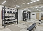 Thumbnail 21 of 25 - the weight room at the tower at third