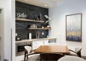 Thumbnail 22 of 34 - Mini kitchen area with seating