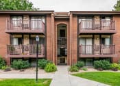 Thumbnail 1 of 10 - Front exterior view of Garden Apartments