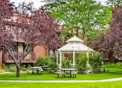 Thumbnail 9 of 10 - Courtyard with a gazebo