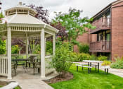 Thumbnail 10 of 10 - White gazebo with seating areas