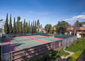 Thumbnail 14 of 33 - Aerial View Of Tennis Courts at Valley West, San Jose, CA