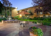 Thumbnail 3 of 43 - Outdoor Shaded Lounge Area at The Monterey, California, 95117