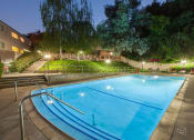 Thumbnail 2 of 32 - Twilight Pool at The Glens, San Jose, CA, 95125