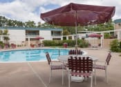 Thumbnail 6 of 46 - Poolside Dining Table at Diablo Pointe, Walnut Creek, California