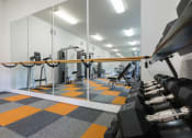 Thumbnail 10 of 33 - Free Weights In Gym at Valley West, San Jose, CA, 95122