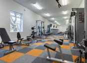Thumbnail 12 of 33 - Fitness Center With Modern Equipment at Valley West, California, 95122