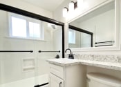 Thumbnail 16 of 40 - Bathroom With Vanity Lights at Jefferson Street, California, 95050