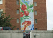 Thumbnail 38 of 38 - a mural on the side of a building