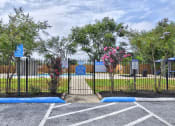 Thumbnail 16 of 34 - Secured Swimming Pool at Valley Ridge, San Antonio, TX, 78242