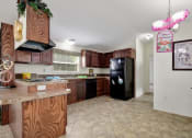 Thumbnail 30 of 34 - Fully Furnished Kitchen at Valley Ridge, San Antonio, TX