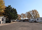 Thumbnail 25 of 46 - a parking lot full of mobile homes in a trailer park at Circle Park, Cheyenne