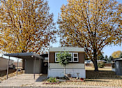 Thumbnail 8 of 46 - the exterior of a tiny house with two trees at Circle Park, Cheyenne, Wyoming