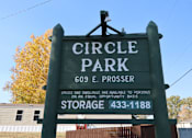 Thumbnail 30 of 46 - a sign for circle park in front of a house at Circle Park, Cheyenne, WY