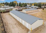 Thumbnail 3 of 46 - a aerial view of a building with a metal roof at Circle Park, Wyoming, 82007