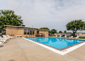 Thumbnail 16 of 21 - Large Pool at Heritage Oaks, Lincoln, NE, 68521