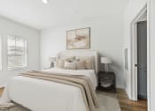 Thumbnail 23 of 50 - Cozy Bedroom with White Walls at Azalea Luxury Apartments, Tampa, Florida