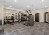 Thumbnail 53 of 76 - Fitness center at The Lodge at Overland, Rochester, Minnesota