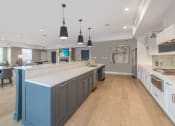 Thumbnail 18 of 30 - a large kitchen with a large island and a dining areaat Park 205, Park Ridge, 60068