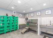 Thumbnail 22 of 30 - a commercial kitchen with a stainless steel sink and azerbaijani cuisineat Park 205, Park Ridge, Illinois