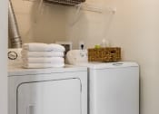 Thumbnail 10 of 22 - In-home laundry at Kenyon Square Apartments, Westerville, OH, 43082