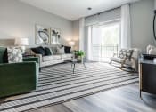 Thumbnail 2 of 16 - Living room 1 at Velo Village Apartments, Wisconsin