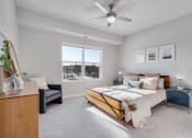 Thumbnail 7 of 32 - Bedroom With Ceiling Fan at The Westlyn, West Saint Paul, Minnesota
