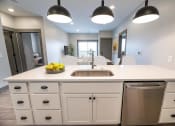 Thumbnail 77 of 79 - a kitchen with a large island and a dishwasher in a new home at The Commons at Rivertown, Grandville, MI, 49418
