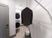 Thumbnail 40 of 79 - In-unit laundry located in your closet at The Commons at Rivertown, Grandville, Michigan