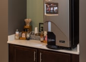 Thumbnail 32 of 39 - a coffee maker on a counter in a hotel room at The Bend Arbordale, Williamsburg, VA, 23188