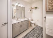 Thumbnail 7 of 29 - Upgraded bathroom at Parc at Princeton Junction Apartments, Princeton, NJ