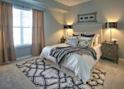 Thumbnail 8 of 21 - bedroom model at Hillside Club Apartments, Livingston, NJ